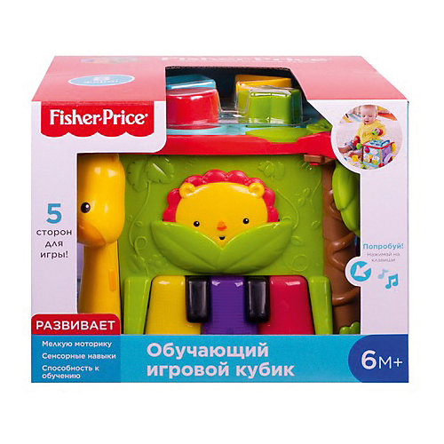 Большой музыкальный игровой куб Fisher-price от Mattel