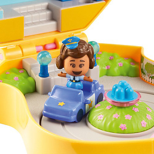 Игровой набор Toy Story Бесхитростный значок с мини-фигуркой Гиггл МакДимплес от Mattel