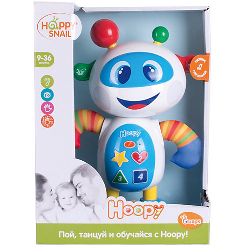 Интерактивная игрушка Happy Snail "Робот Hoopy" от Happy Snail
