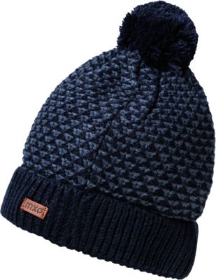 Bommelm�tzen dunkelblau Gr. 49-51 Jungen Kleinkinder