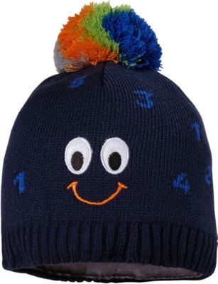 Bommelm�tze dunkelblau Gr. 47-49 Jungen Kinder