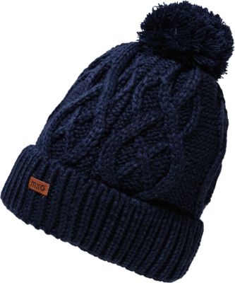 Bommelm�tze dunkelblau Gr. 49-51 Jungen Kleinkinder