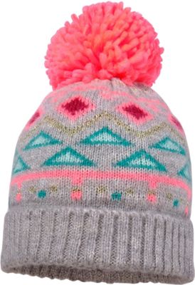 Bommelm�tze grau Gr. 53-55 M�dchen Kinder