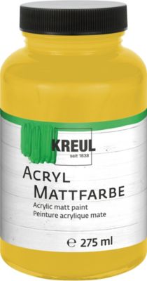Acryl Mattfarbe Gold 275 ml