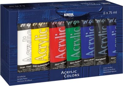 El Greco Acrylic 6er Tuben a 75 ml