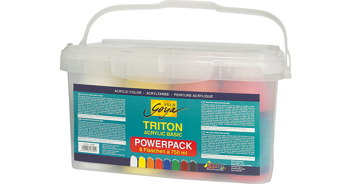 Triton Acrylic Basic Power Pack 8x750ml