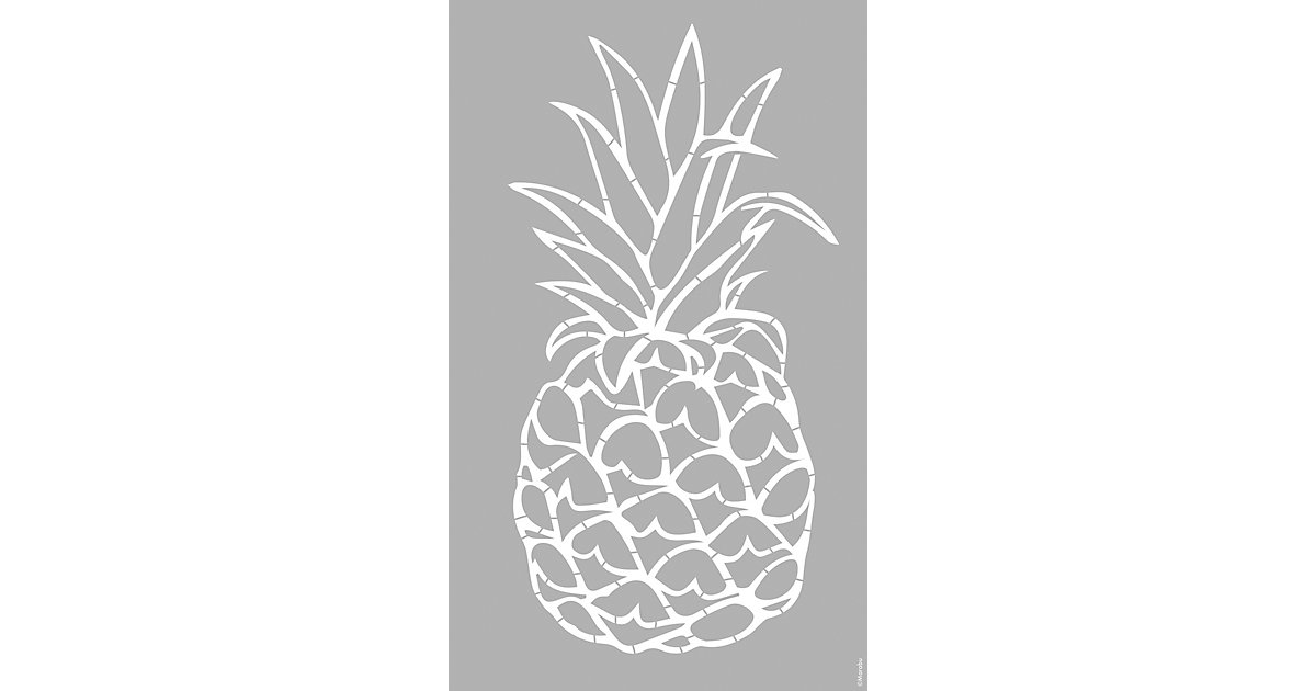 Schablone 40 x 66 cm Pineapple
