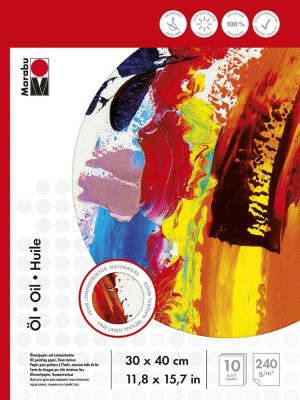 Malblock lmalerei 30 x 40 cm, 240 g Kinder