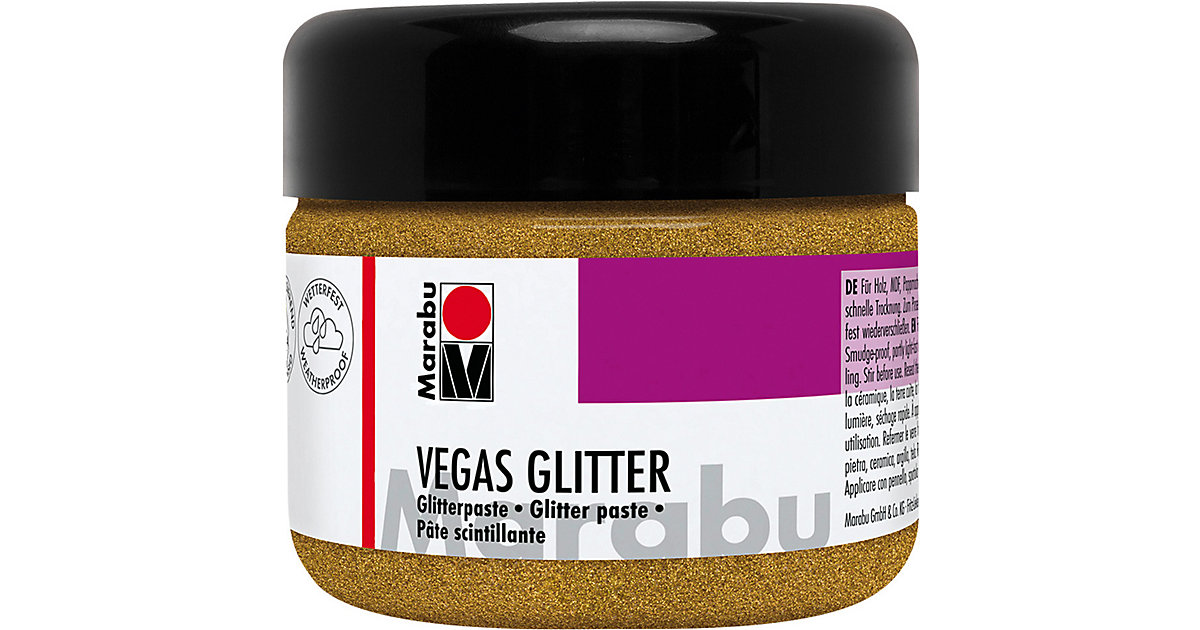 Vegas Glitter, Gold Glitter, 225 ml