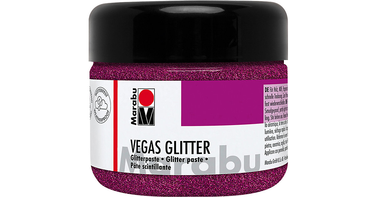 Vegas Glitter, Rosa Glitter, 225 ml