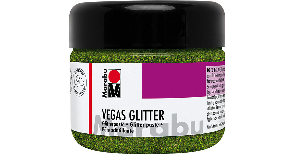 Vegas Glitter, Grün Glitter, 225 ml