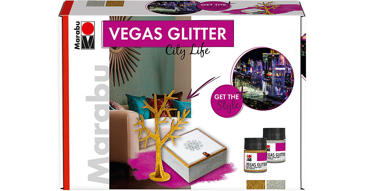 Vegas Glitter Set City Life