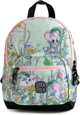 Рюкзак Pick&Pack, светло-зелёный 22х30х13 см