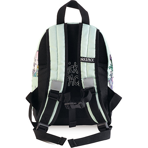 Рюкзак Pick&Pack, светло-зелёный 22х30х13 см - синий от Pick&Pack