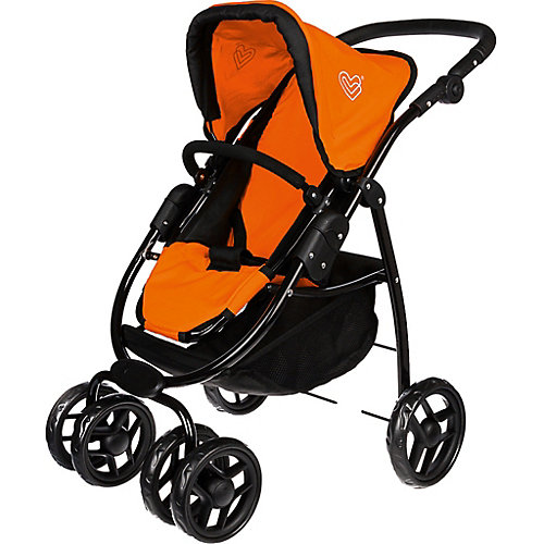 Коляска-трансформер для кукол Buggy Boom Amidea, оранжевая от Buggy Boom