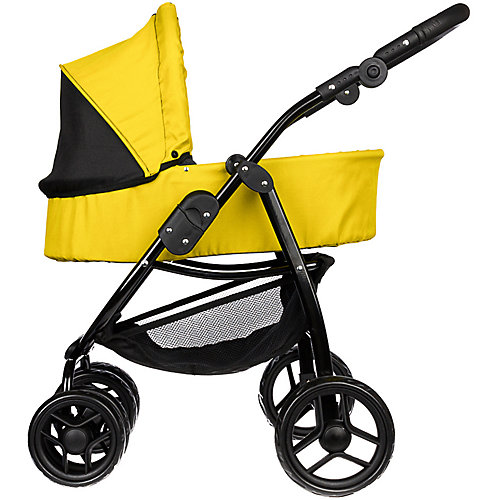 Коляска-трансформер для кукол Buggy Boom Amidea, желтая от Buggy Boom