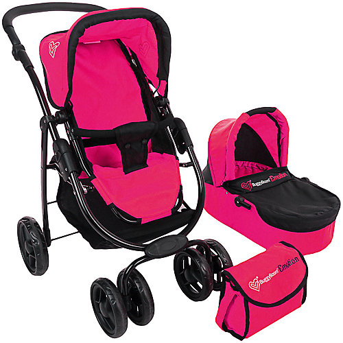 Коляска-трансформер для кукол Buggy Boom Amidea, ярко-розовая от Buggy Boom