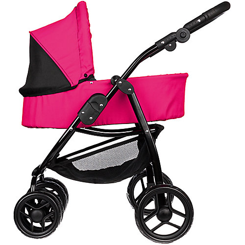 Коляска-трансформер для кукол Buggy Boom Amidea, ярко-розовая от Buggy Boom
