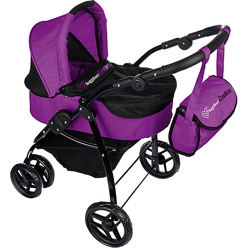 Коляска-трансформер для кукол Buggy Boom Amidea, темно-фиолетовая от Buggy Boom