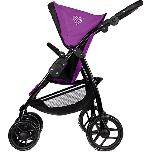 Коляска-трансформер для кукол Buggy Boom Amidea, темно-фиолетовая от Buggy Boom