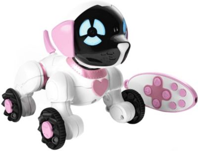 Робот на р/у WowWee Собака Чиппи, белый