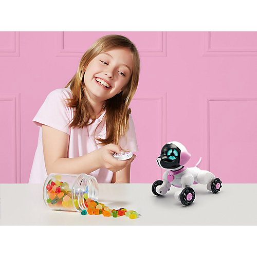 Робот на р/у WowWee Собака Чиппи, белый от WowWee