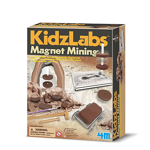 Набор для раскопок 4M KidzLabs Магнитный рудник от 4M