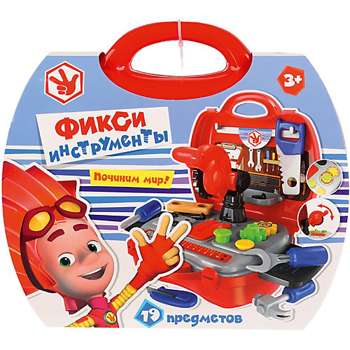 Набор инструментов Играем вместе Фиксики, в чемодане от Играем вместе