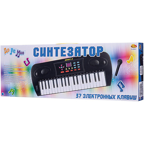 Электросинтезатор Abtoys, с дисплеем, 37 клавиш от ABtoys