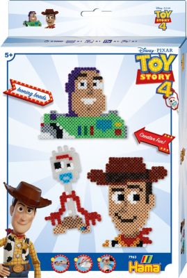 Hama 7963 Midi Bügelperlen Set Packung Toy Story 4 Geschenkpackung 2000 Perlen 
