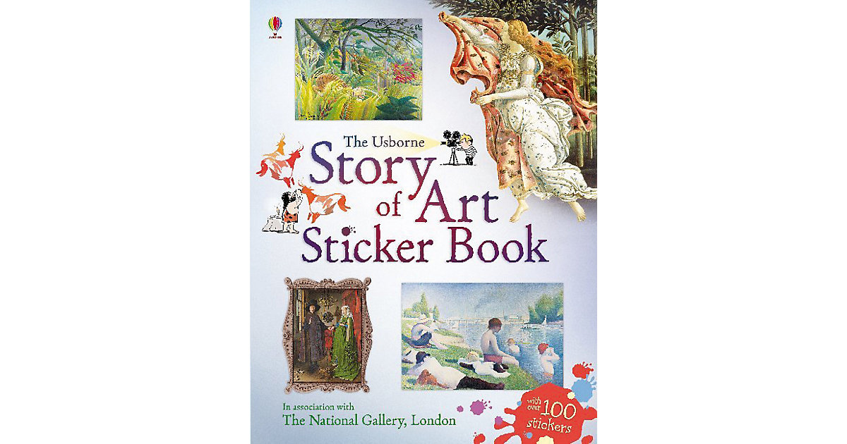 Buch - Story of Art Sticker Book