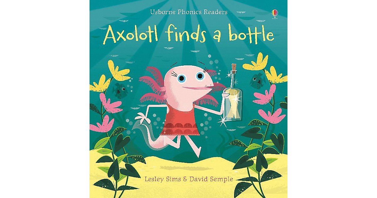Buch - Axolotl Finds a Bottle