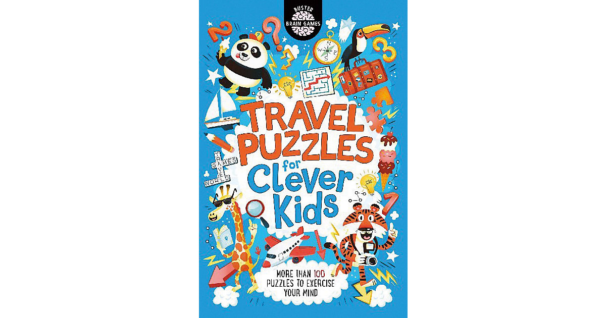 Buch - Travel Puzzles for Clever Kids
