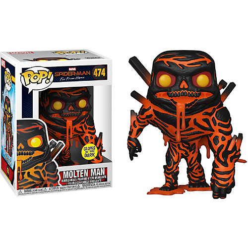Фигурка Funko POP! Bobble: Marvel "Человек-паук: Вдали от дома" Расплавленный Человек, 39210 от Funko