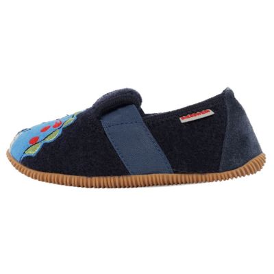 Giesswein Kinderhausschuh Scholen Hausschuhe dark blue denim Gr. 24 Jungen Kinder