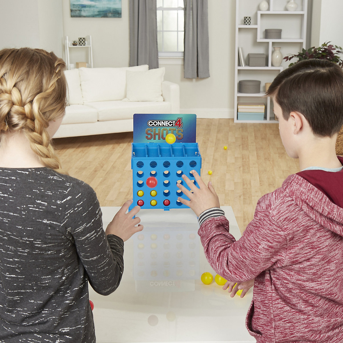 Connect 4 Shots Spiel für Kinder Kinder Familie Brettspiel ab 6 Jahren Jahre