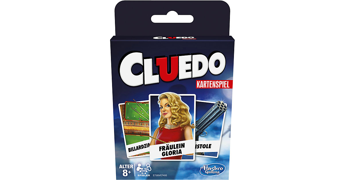 Brettspiele: Hasbro Cluedo Kartenspiel