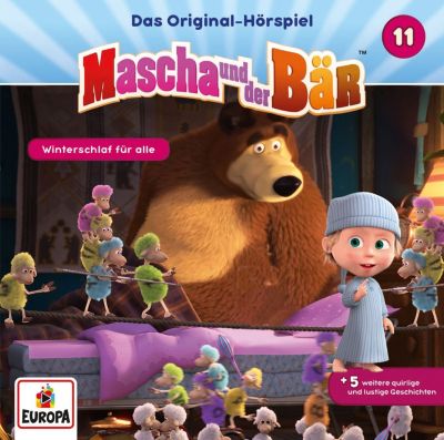 CD Mascha und der Bär 11 - Winterschlaf alle Hörbuch Kleinkinder