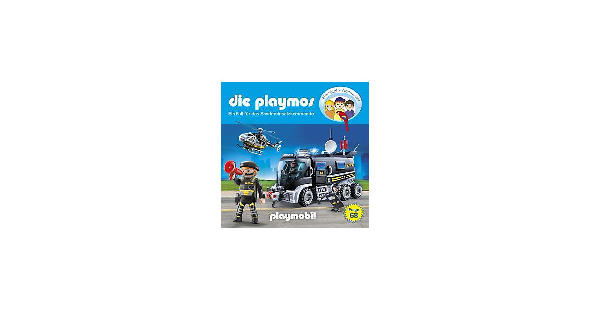CD Die Playmos 68 - Ein Fall das Sondereinsatzkommando Hörbuch Kinder