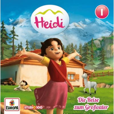 CD Heidi 1 - Die Reise zum Großvater Hörbuch