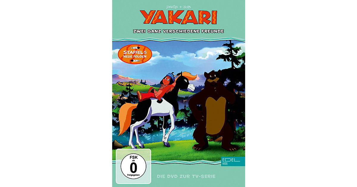 DVD Yakari 37 - Zwei ganz verschiedene Freunde Hörbuch