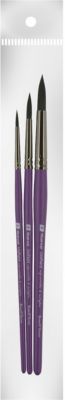 Набор кистей для акрила BrunoVisconti  EasyPant, № 1,3,6