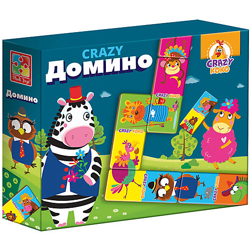 Настольная игра Vladi toys "Crazy Домино" от Vladi Toys