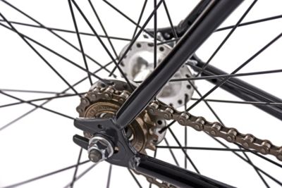 28 Fahrrad Fixie Singlespeed Flip Flop schwarz