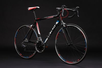 28 Zoll Rennrad 24 Gänge Shimano Schaltwerk Velocity schwarz Rennräder ...