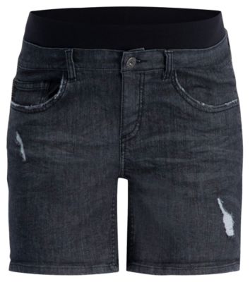 Umstandsshorts black denim Gr. 26 Damen Kinder