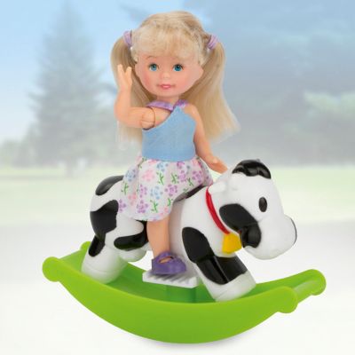 Игровой набор Paula "На качалке: коровка"