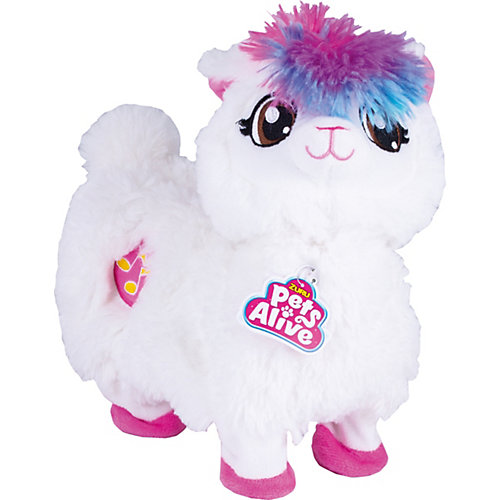 Интерактивная игрушка Zuru Pets Alive "Танцующая Лама", звук от ZURU