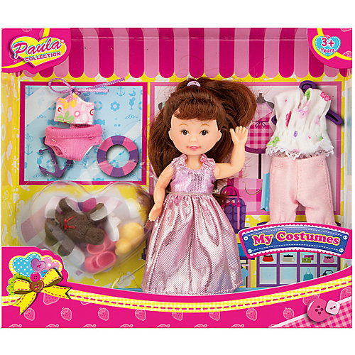 Игровой набор Paula "Модница: розовое платье" от Paula