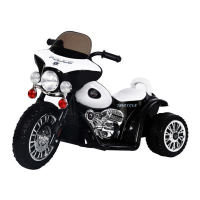 HOMCOM Kindermotorrad schwarz/wei